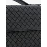 Leather wallet with Intrecciato pattern