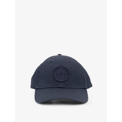 Cotton hat with logo on the front