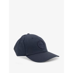 Cotton hat with logo on the front