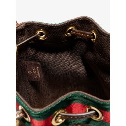 GG Supreme Fabric Mini Bucket Bag