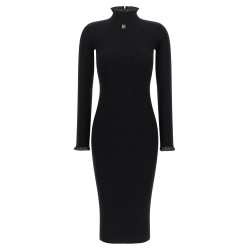 Ribbed knit dress
