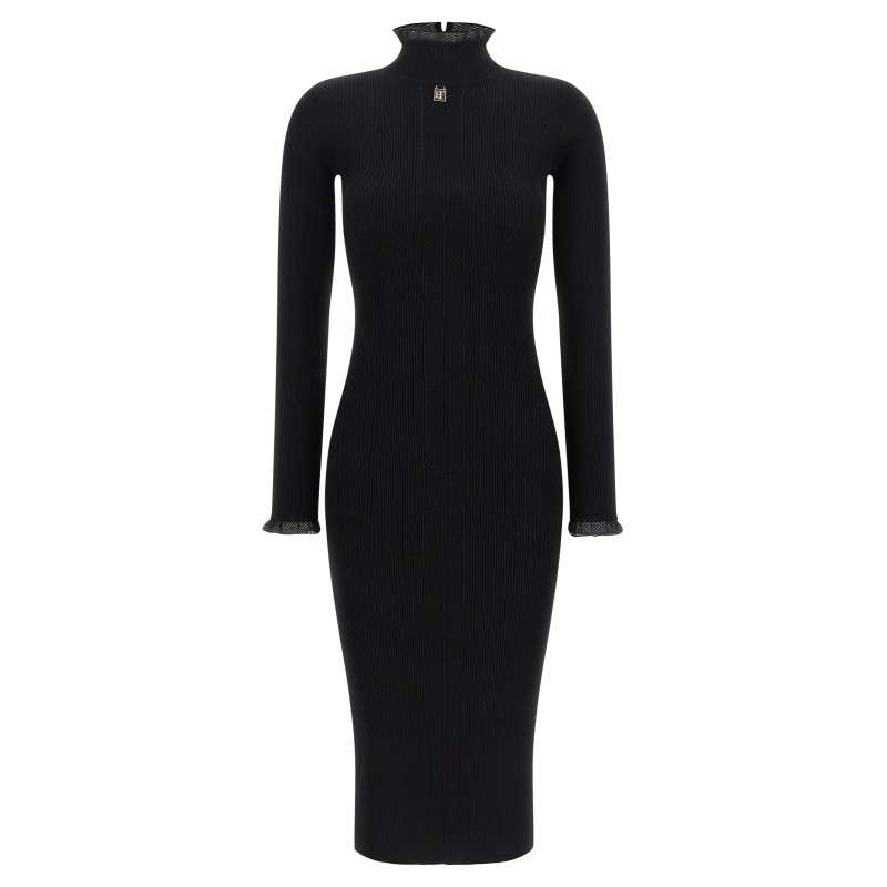 Ribbed knit dress