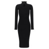 Ribbed knit dress