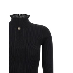 Ribbed knit dress