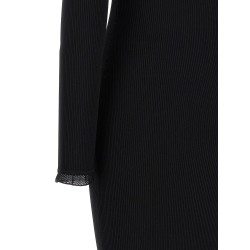 Ribbed knit dress