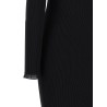 Ribbed knit dress