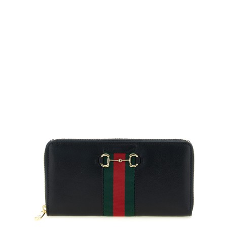 'Gucci Horsebit Web' wallet