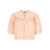 Curled blouse