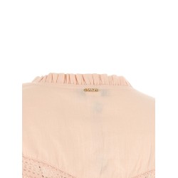 Curled blouse