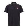 Triple logo polo shirt