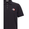 Triple logo polo shirt