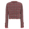 Fringed Knit Jacket