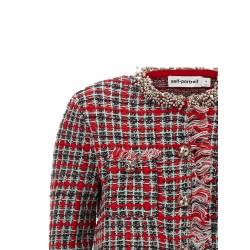 Fringed Knit Jacket