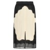 Lace insert skirt