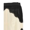Lace insert skirt