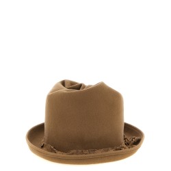 Curled crown hat