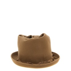 Curled crown hat