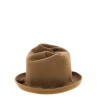 Curled crown hat