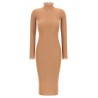Ribbed knit dress