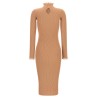 Ribbed knit dress