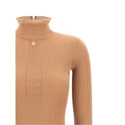 Ribbed knit dress