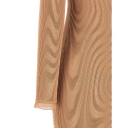 Ribbed knit dress