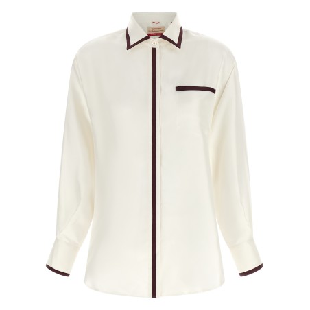 Shirt with contrast profiles