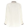 Shirt with contrast profiles