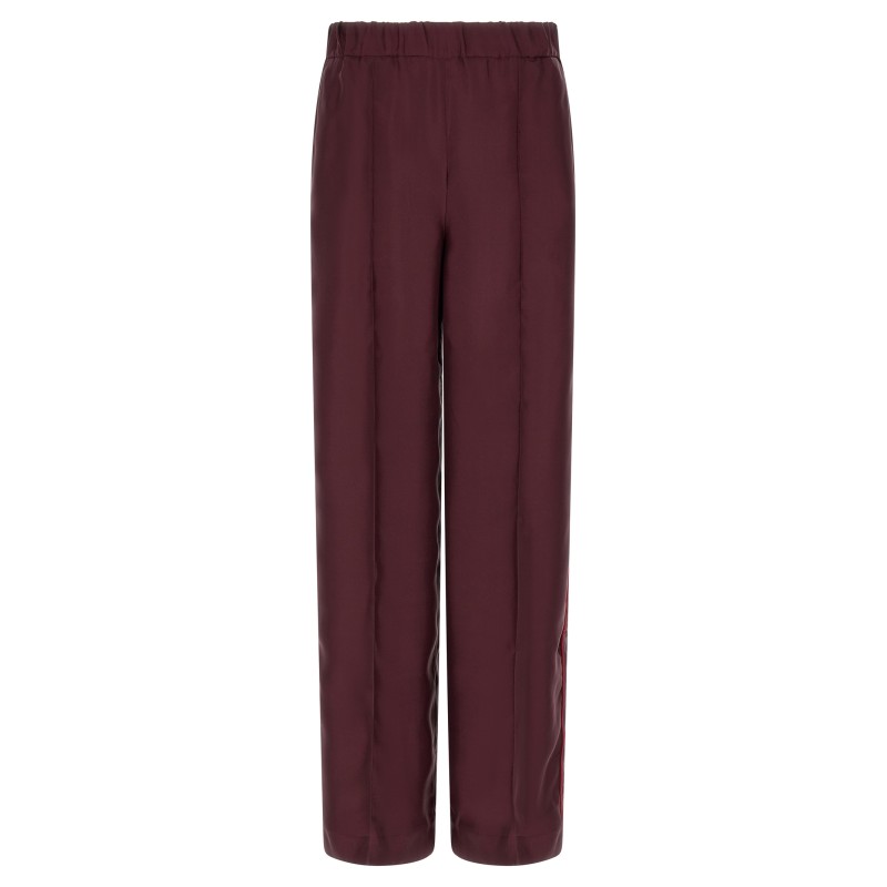 Silk trousers