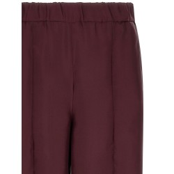 Silk trousers