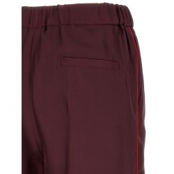 Silk trousers