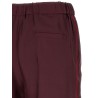 Silk trousers