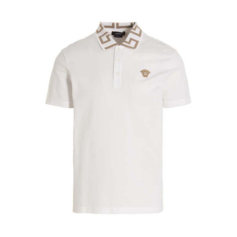 'Greca' polo shirt