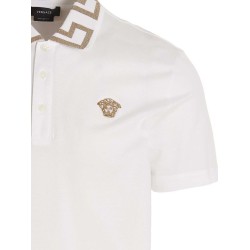 'Greca' polo shirt