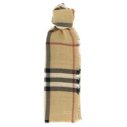 Check reversible scarf
