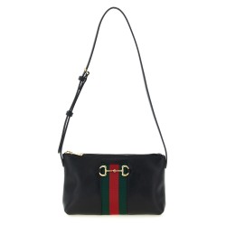'Gucci Horsebit Web' shoulder bag