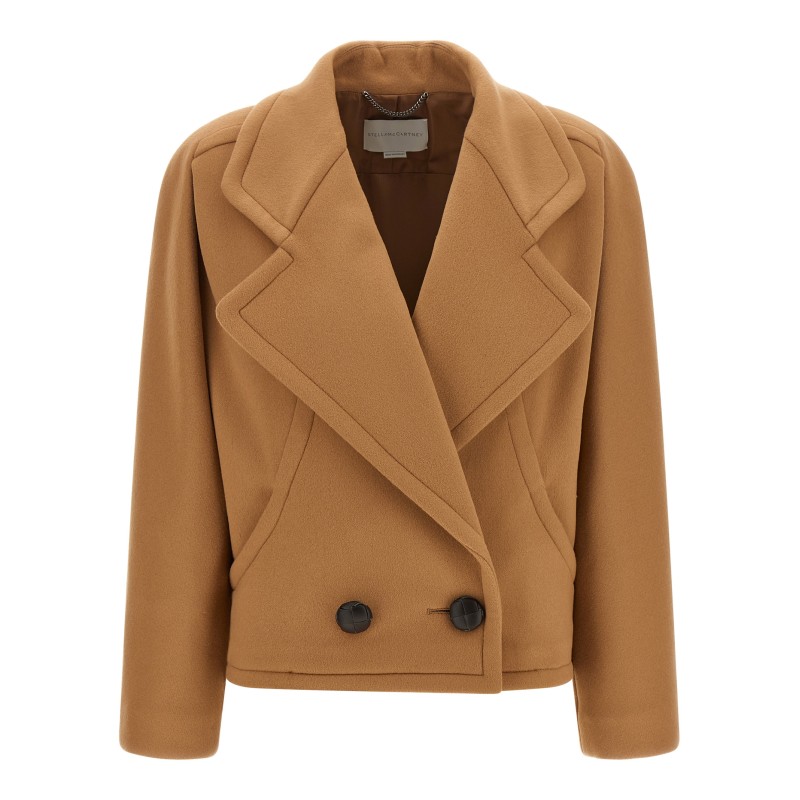 Double-breasted coat