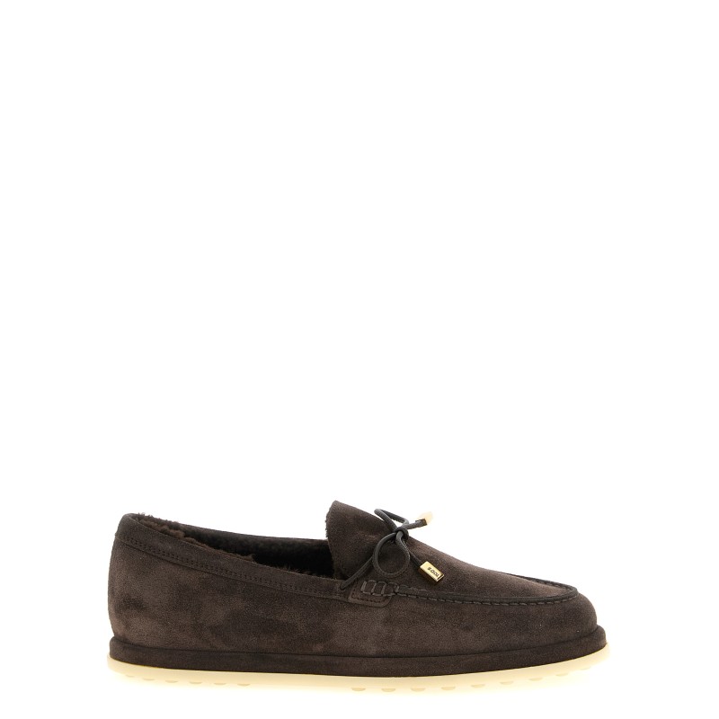 Suede loafers