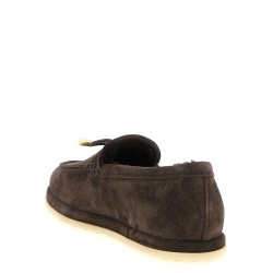 Suede loafers