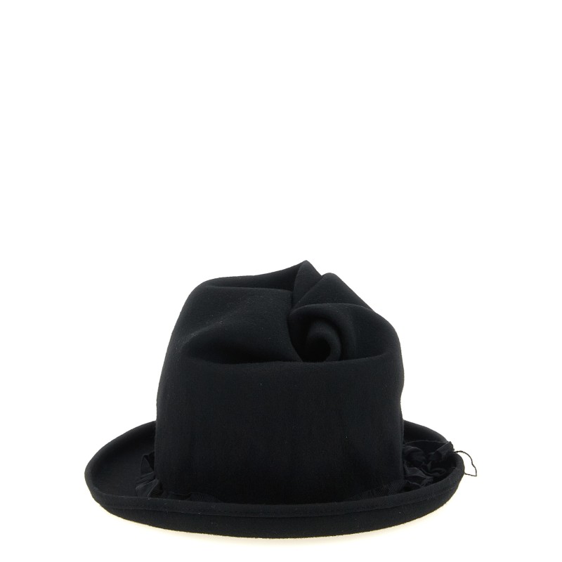 Sculptural crown hat