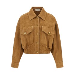 Suede blouson