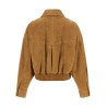 Suede blouson