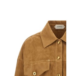 Suede blouson