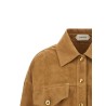 Suede blouson