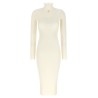 Ribbed knit dress