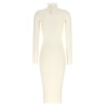 Ribbed knit dress