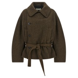 'Short Wrap' coat