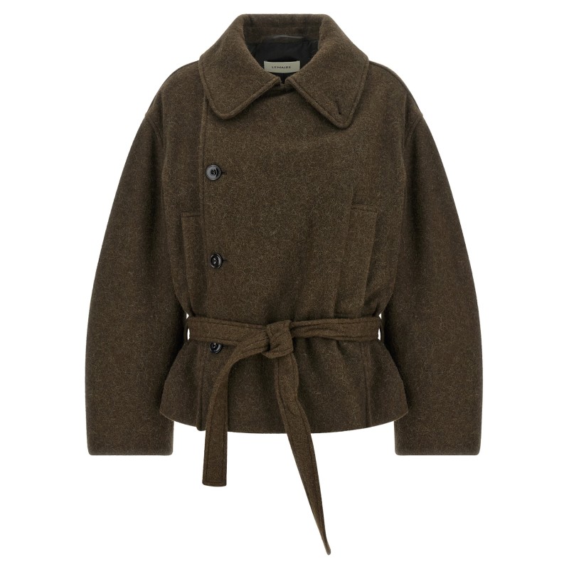 'Short Wrap' coat