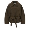 'Short Wrap' coat