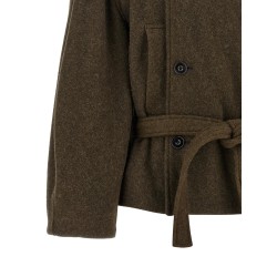 'Short Wrap' coat